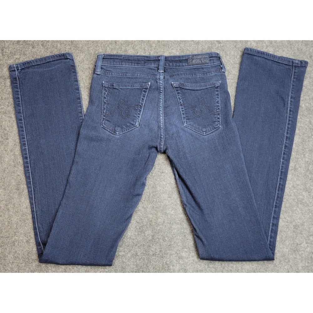 AG Adriano Goldschmied Jeans Womens 26R Blue Denim The Bailed Slim Bootcut Leg